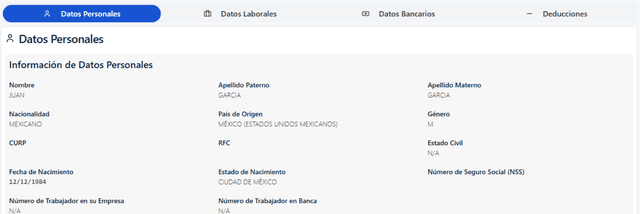 kardex page